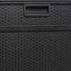 460L Outdoor Storage Box Garden Lockable Toys Tools Wicker Weatherproof Indoor Deals499
