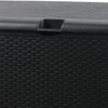 460L Outdoor Storage Box Garden Lockable Toys Tools Wicker Weatherproof Indoor Deals499