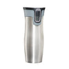 473ml 16OZ Thermal Coffee Hot Water Travel Mug Drink Bottle Flask Autoseal Silver Deals499