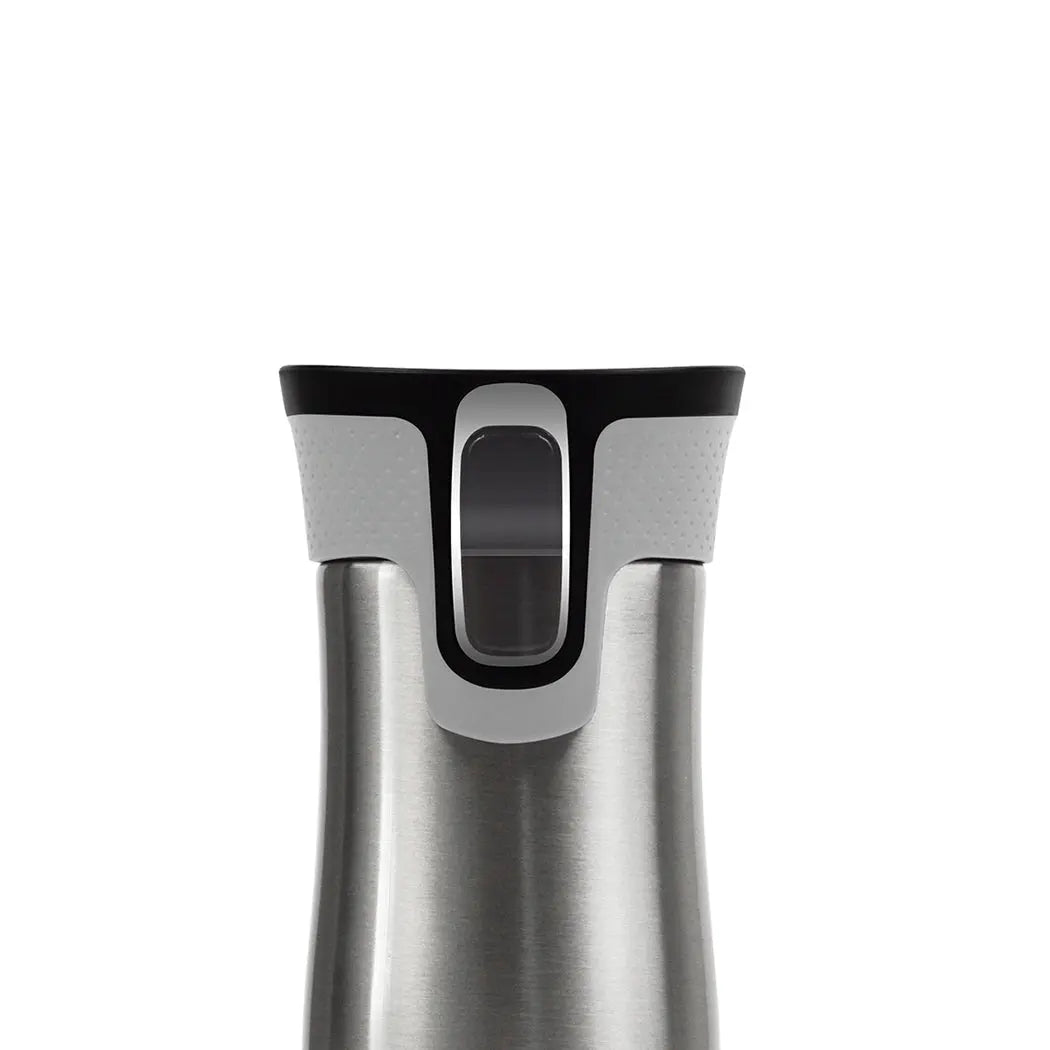 473ml 16OZ Thermal Coffee Hot Water Travel Mug Drink Bottle Flask Autoseal Silver Deals499