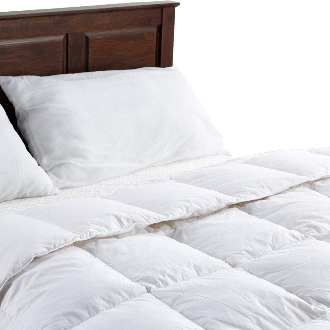 DreamZ 500GSM All Season Goose Down Feather Filling Duvet in Queen Size Deals499