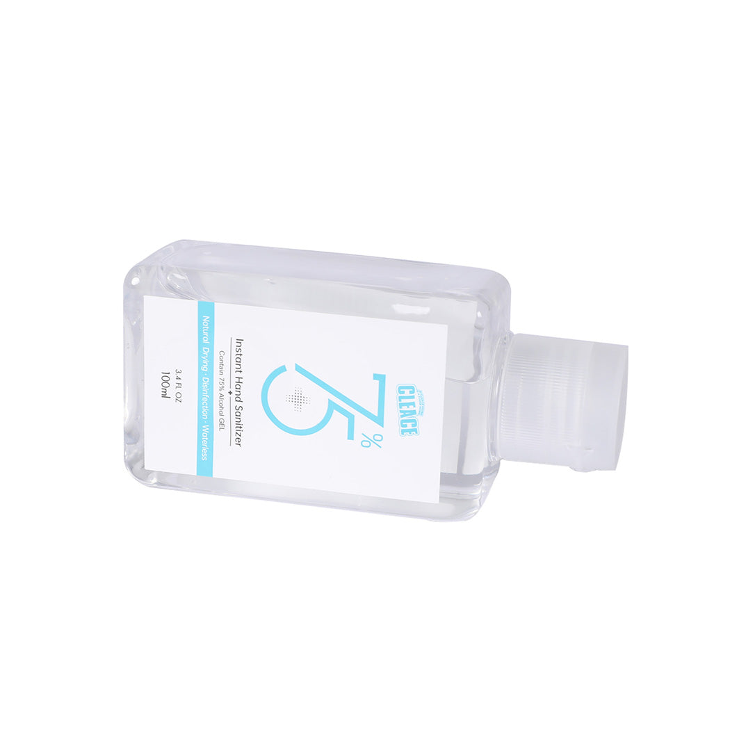 Cleace 100x Hand Sanitiser Sanitizer Instant Gel Wash 75% Alcohol 100ML Deals499