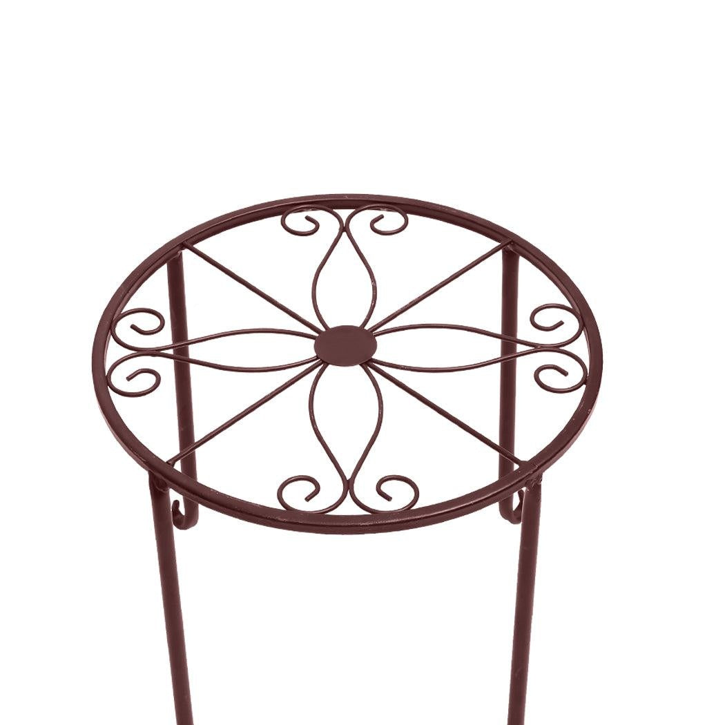 Levede Plant Stand Outdoor Indoor Metal Flower Pots Rack Corner Planter Shelf Deals499