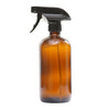 4x 500ml Amber Glass Spray Bottles Trigger Water Sprayer Aromatherapy Dispenser Deals499