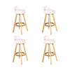 4x Levede Leather Swivel Bar Stool Kitchen Stool Dining Chair Barstools Cream Deals499