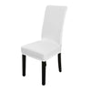 4x Stretch Elastic Chair Covers Dining Room Wedding Banquet Washable White Deals499