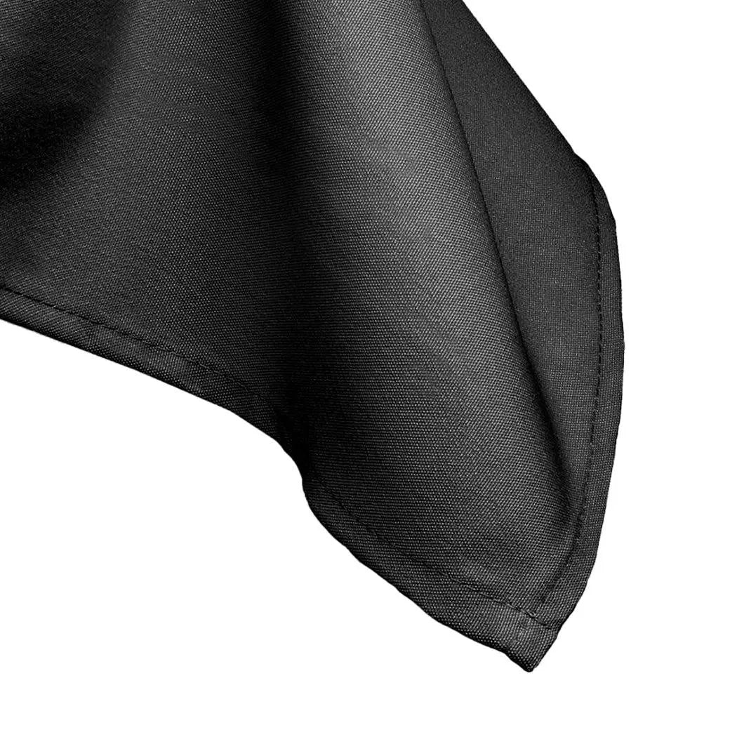 4x Tablecloth Wedding Tablecloth Rectangle Square Event Fitted Table Cloth Black Deals499