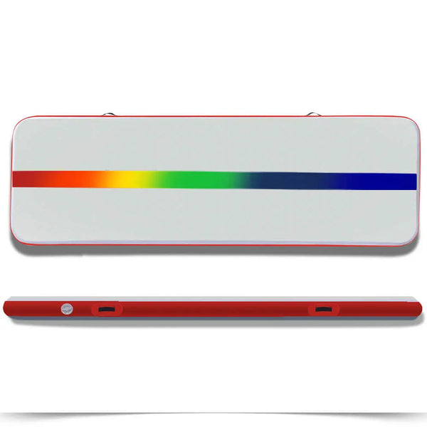 4x1M Inflatable Air Track Mat Tumbling Pump Floor Home Gymnastics Gym in Red Deals499