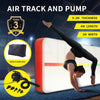4x1M Inflatable Air Track Mat Tumbling Pump Floor Home Gymnastics Gym in Red Deals499