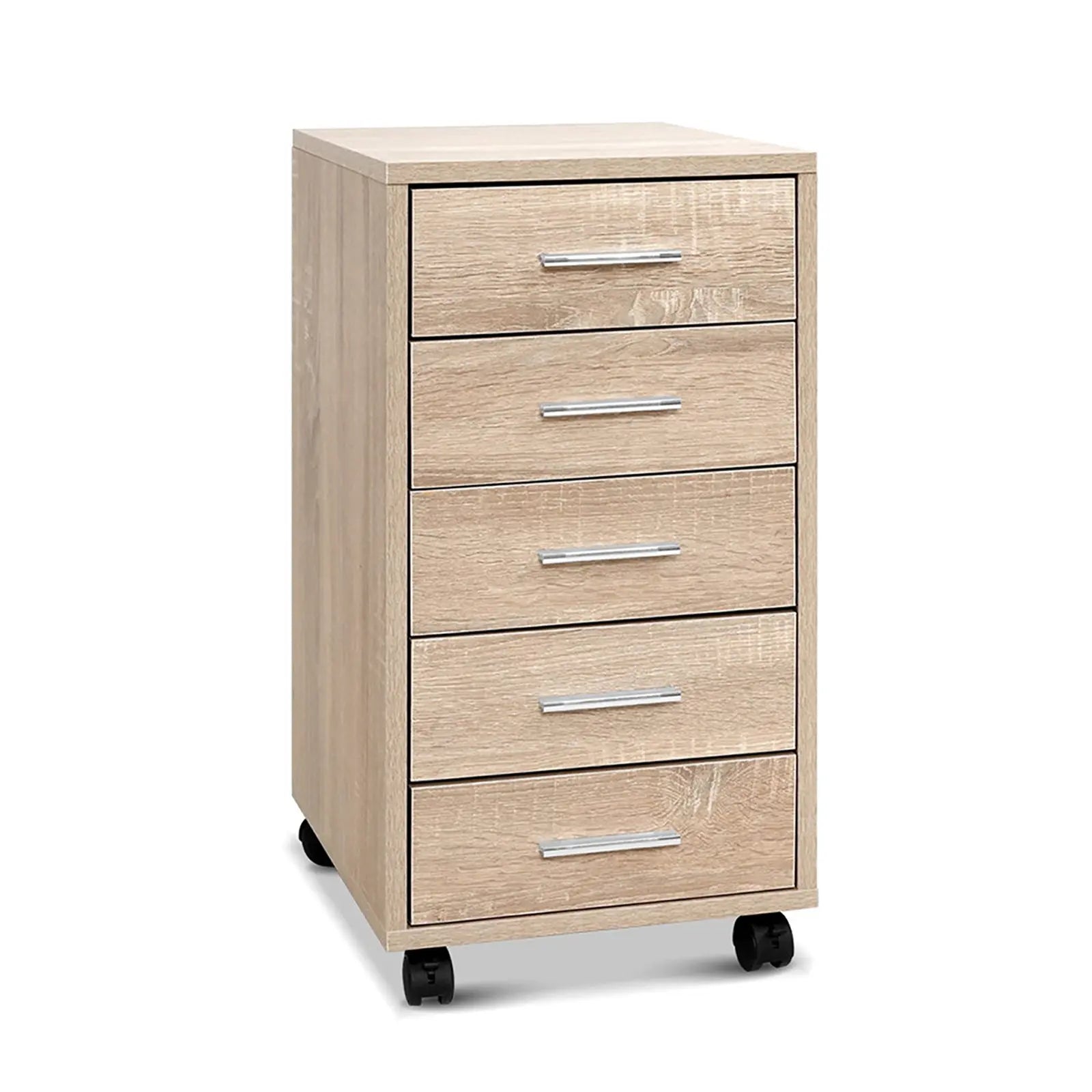 5 Drawer Filing Cabinet Storage Drawers Wood Study Office School File Cupboard Deals499