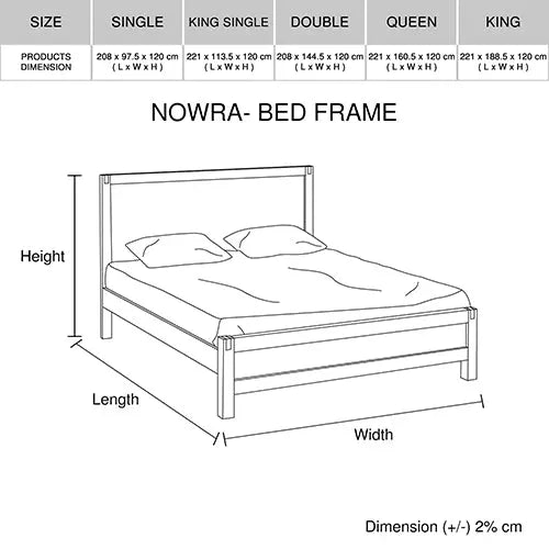 5 Pieces Bedroom Suite in Solid Wood Veneered Acacia Construction Timber Slat King Size Chocolate Colour Bed, Bedside Table , Tallboy & Dresser Deals499
