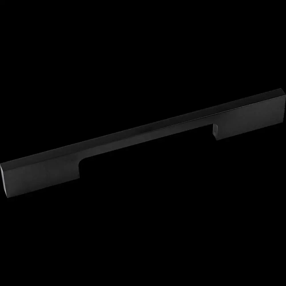 5 x 128mm Kitchen Handle Cabinet Cupboard Door Drawer Handles square Black furniture pulls Deals499