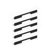 5 x 160mm Kitchen Handle Cabinet Cupboard Door Drawer Handles square Black furniture pulls Deals499