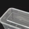 500 Pcs 750ml Take Away Food Platstic Containers Boxes Base and Lids Bulk Pack Deals499