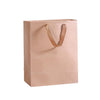 50x Brown Paper Bag Kraft Eco Recyclable Gift Carry Shopping Retail Bags Handles Deals499