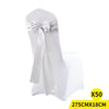 50x Satin Chair Sashes Cloth Cover Wedding Party Event Decoration Table Runner Deals499