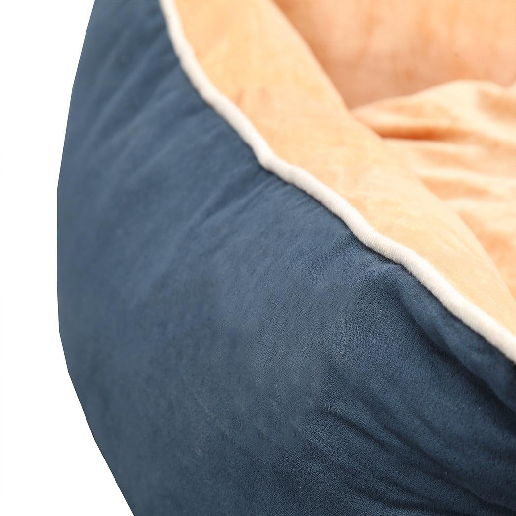 PaWz Pet Bed Mattress Dog Cat Pad Mat Puppy Cushion Soft Warm Washable L Blue Deals499