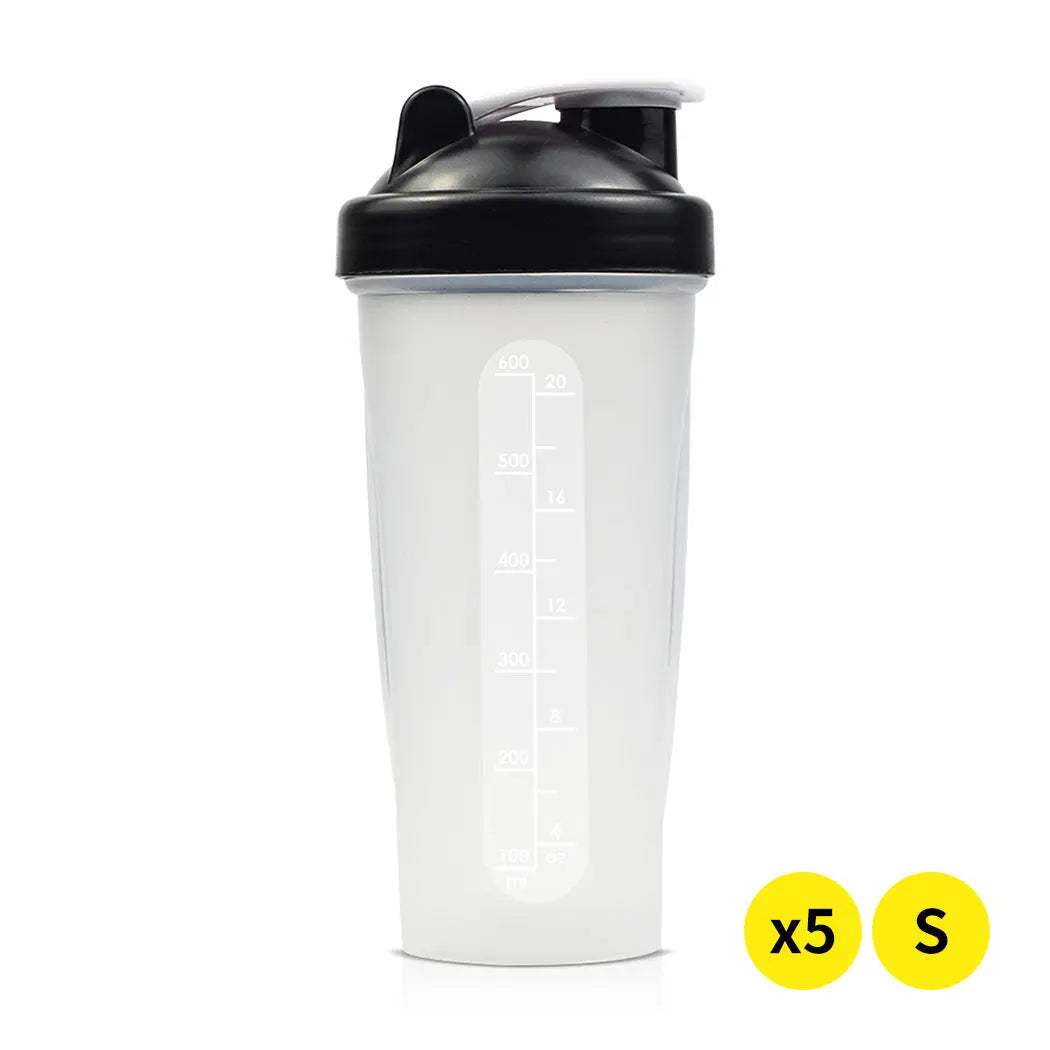 5x 700ml GYM Protein Supplement Drink Blender Mixer Shaker Shake Ball Bottle Deals499