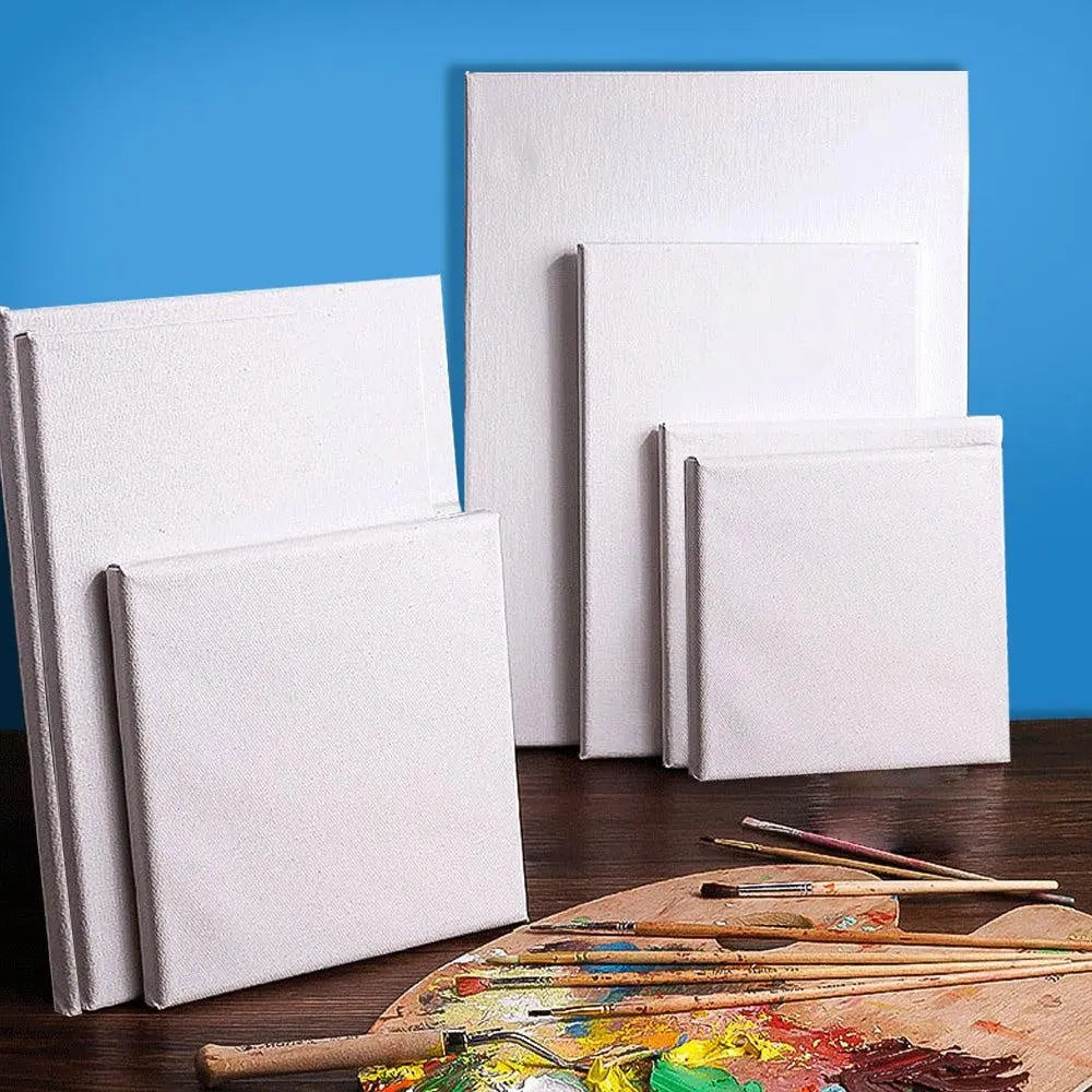 5x Blank Artist Stretched Canvases Art Large White Range Oil Acrylic Wood 40x50 Deals499