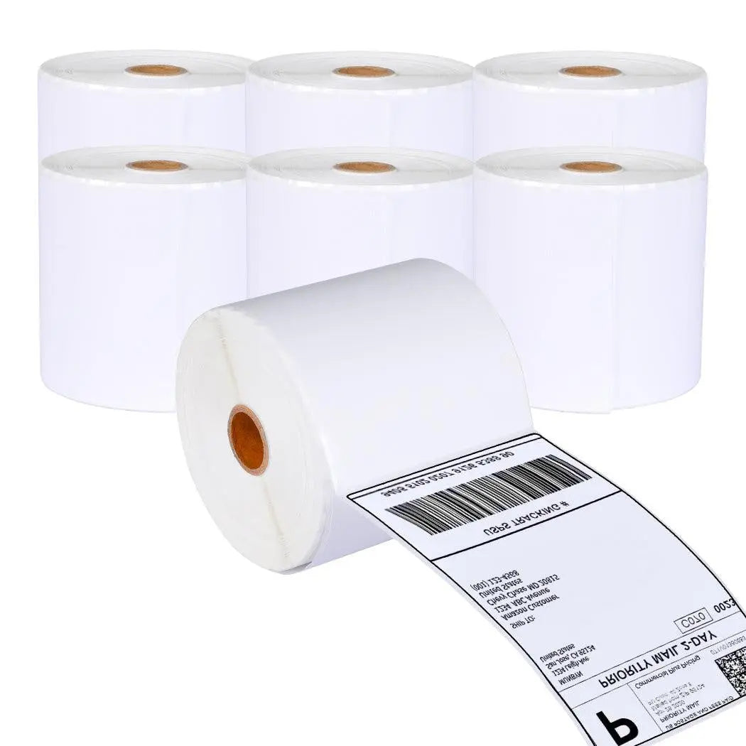 6 Rolls Direct Thermal Labels Barcode 101x152 Fastway EParcel Startrack Zebra Deals499
