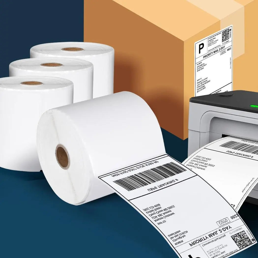 6 Rolls Direct Thermal Labels Barcode 101x152 Fastway EParcel Startrack Zebra Deals499