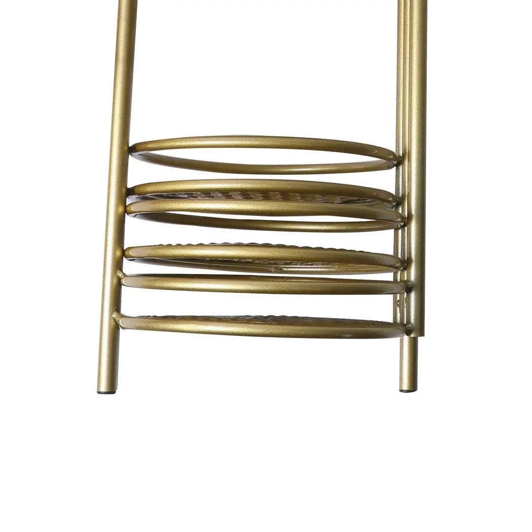6 Tier Plant Stand Swivel Outdoor Indoor Metal Stands Flower Shelf Gold Garden Deals499