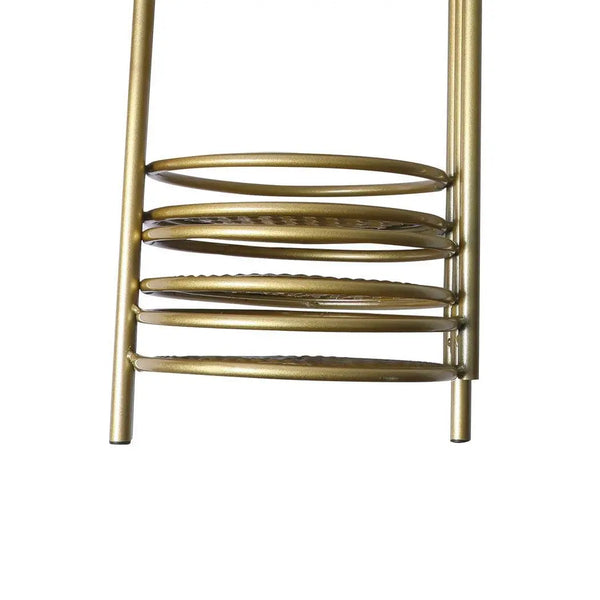 6 Tier Plant Stand Swivel Outdoor Indoor Metal Stands Flower Shelf Gold Garden Deals499