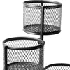6 Tier Plant Stand Swivel Outdoor Indoor Metal Stands Flower Shelf Rack Garden Black Deals499