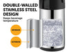 Air Pot for Tea Coffee 5L Pump Action Insulated Airpot Flask Drink Dispenser Deals499