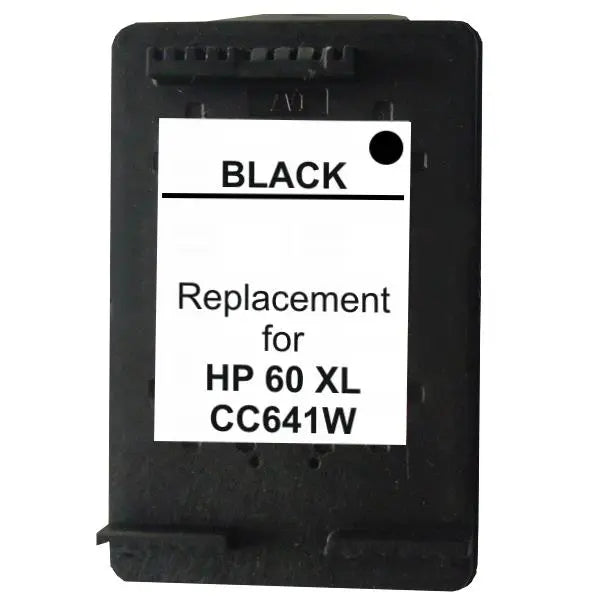 60XL Black Remanufactured Inkjet Cartridge HP