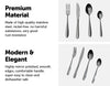 32 Piece Stainless Steel Cutlery Set Knives Fork Spoon Teaspoon Deals499