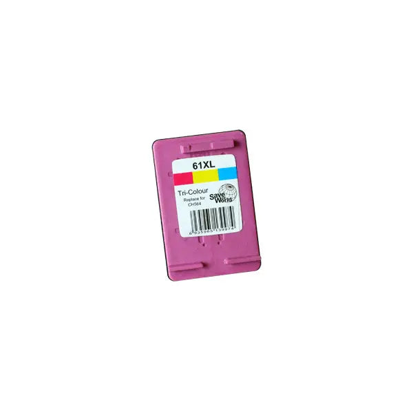 61XL Colour Remanufactured Inkjet Cartridge (New Chip) HP