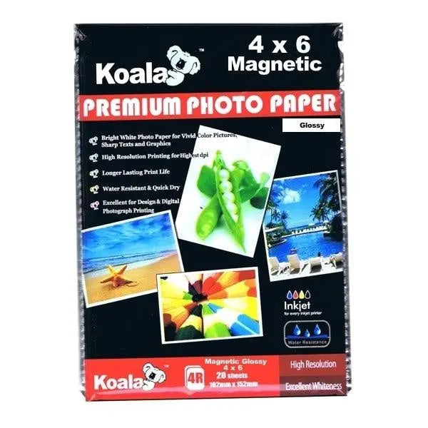 640gm Magnetic (4x6) Paper (5 Sheets) KOALA