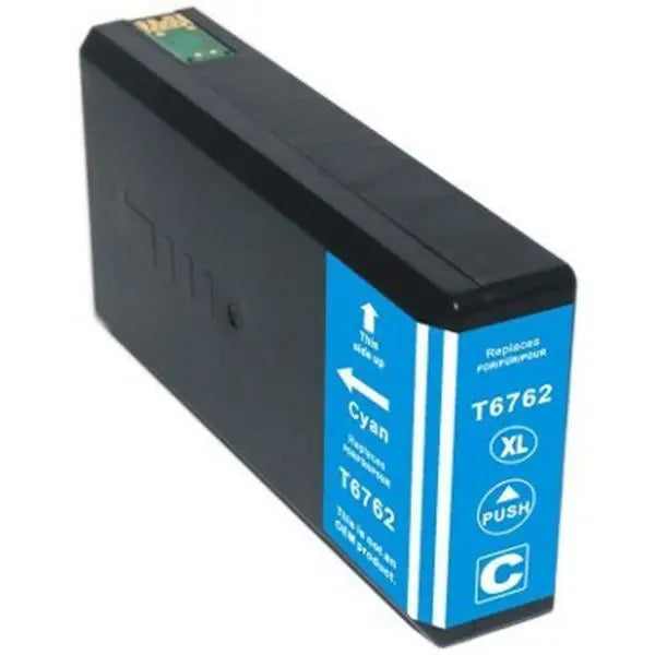 676XL (T6762) Cyan Compatible Inkjet Cartridge EPSON
