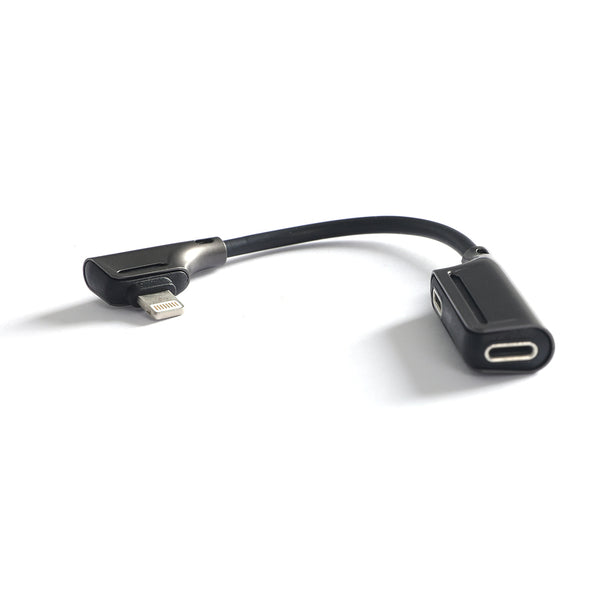 Headphone Adapter Lightning Jack Audio Charger Splitter for iPhone 7 8 11 X Deals499