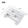 6in1 Wall Mounted Kitchen Rack Towel Holder Foil Roll Organizer Film Dispenser Deals499