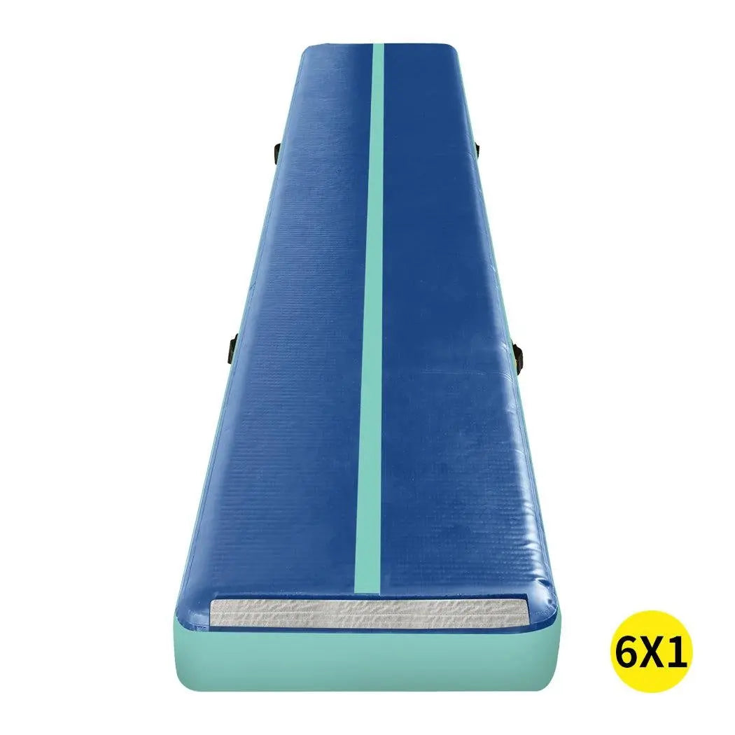 6x1M Air Track Inflatable Mat Airtrack Tumbling Electric Air Pump Gymnastics Deals499