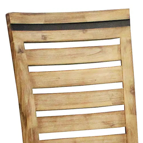 7 Pieces Dining Suite 180cm Medium Size Dining Table & 6X Chairs in Solid Acacia Wooden Frame in Silver Brush Colour Deals499