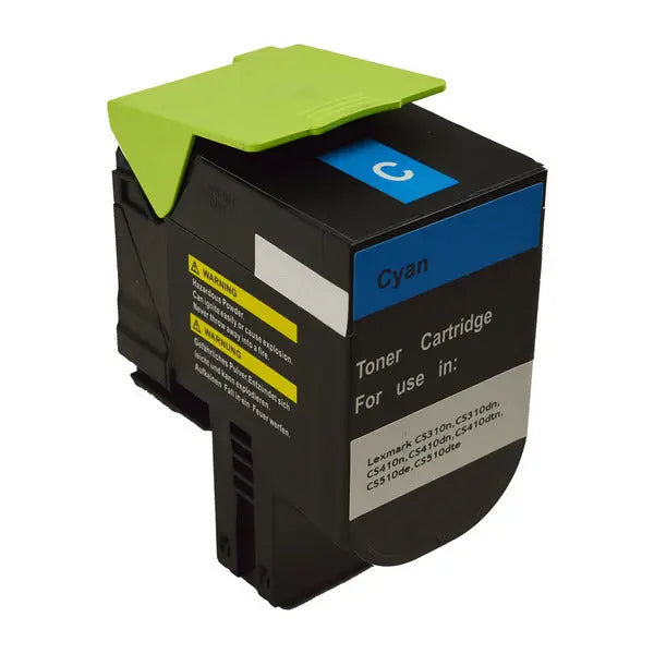 708HC Cyan Premium Generic Toner LEXMARK