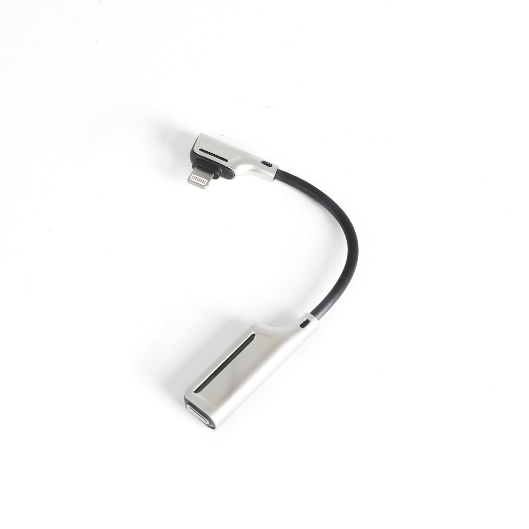 Headphone Adapter Lightning Jack Audio Charger Splitter for iPhone 7 8 11 X Deals499