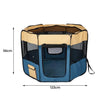 8 Panel Pet Playpen Dog Puppy Play Exercise Enclosure Fence Blue L Deals499