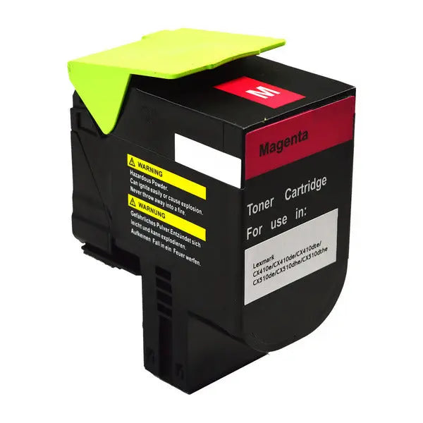 80C8HM0 CX410 CX510 Magenta Premium Generic Toner LEXMARK