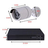 8CCTV Cameras 1080P HDMI 8CH DVR Security System IR Night Vision 2TB Space Deals499