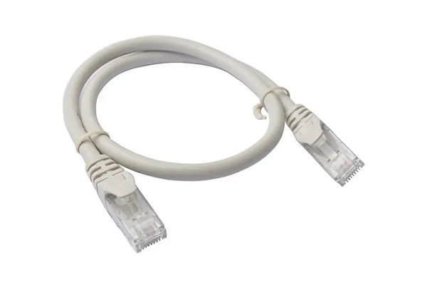 8WARE Cat6a UTP Ethernet Cable 25cm Snagless White 8WARE