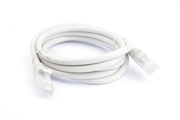 8WARE Cat6a UTP Ethernet Cable 2m Snagless Grey 8WARE