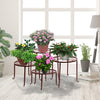 Levede Plant Stand Outdoor Indoor Metal Flower Pots Rack Corner Planter Shelf Deals499