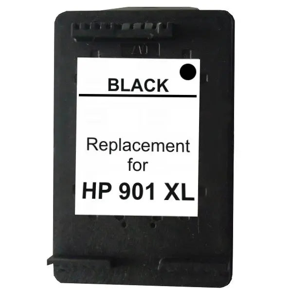 #901XL Black Remanufactured Inkjet Cartridge HP