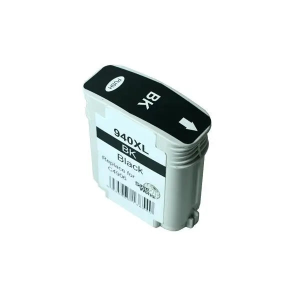 940XL Remanufactured Black Cartridge HP