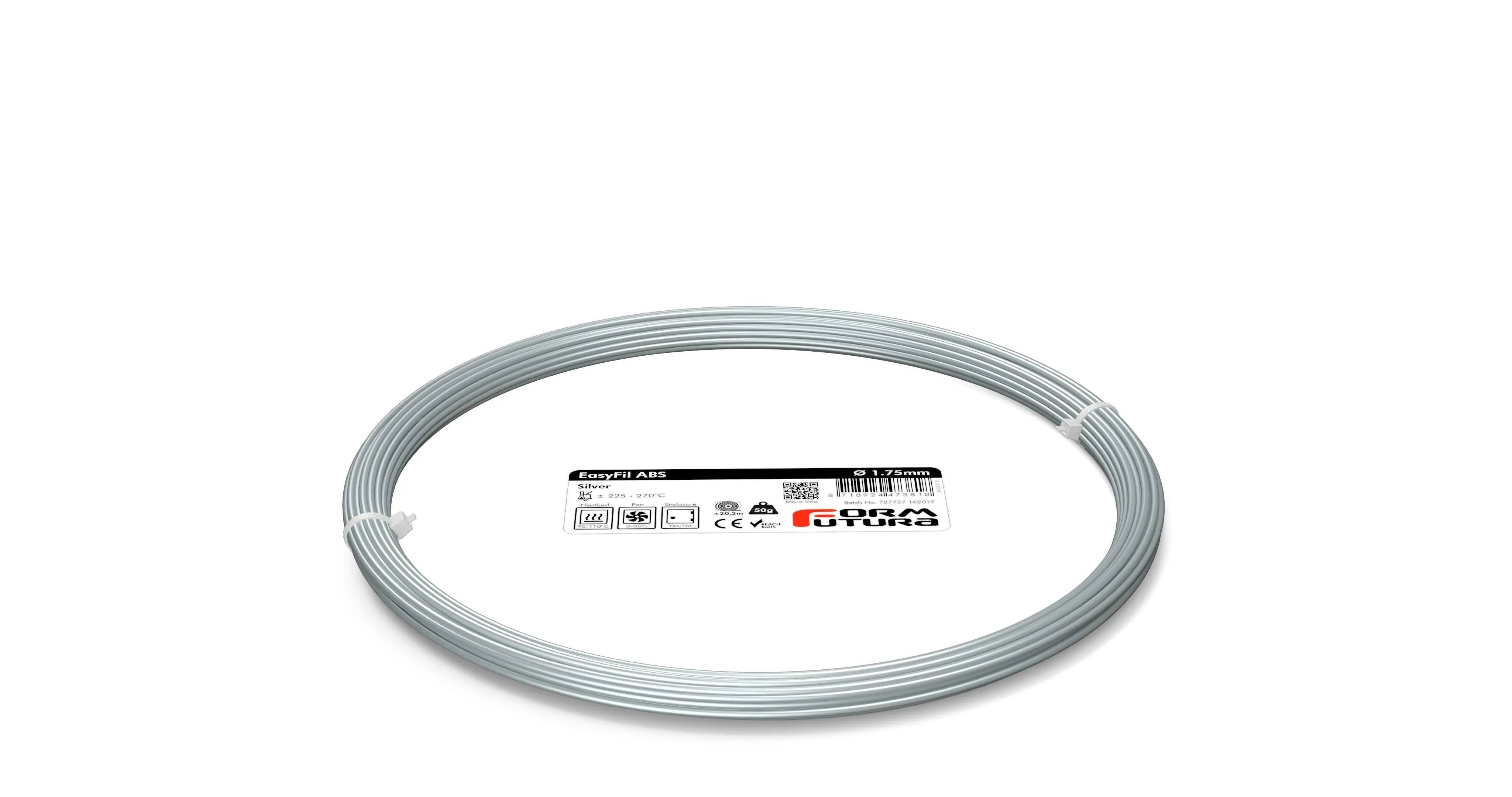 ABS Filament FormFortura EasyFil available in 14 colors - 3D Printer Filament Deals499