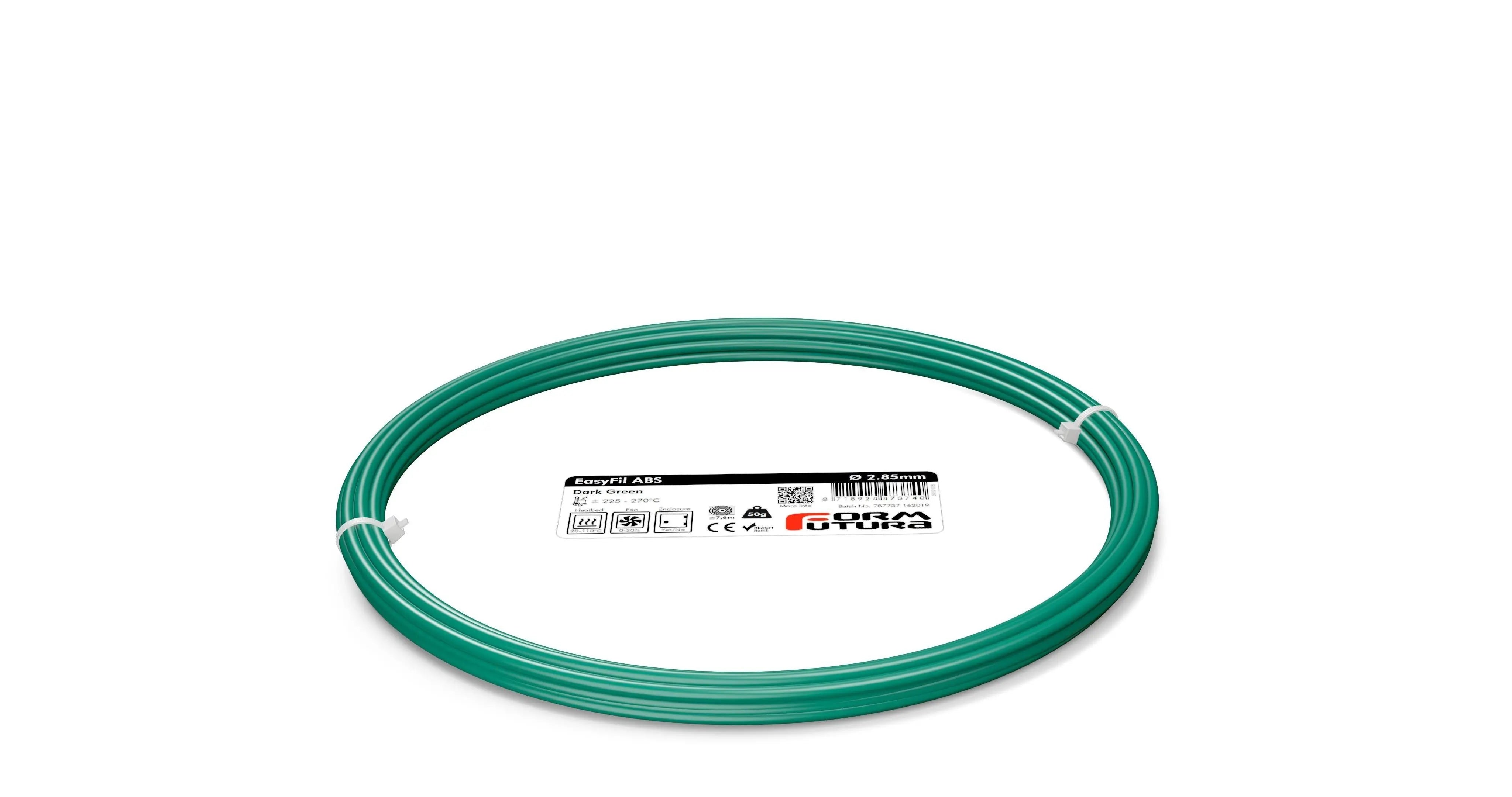 ABS Filament FormFortura EasyFil available in 14 colors - 3D Printer Filament Deals499